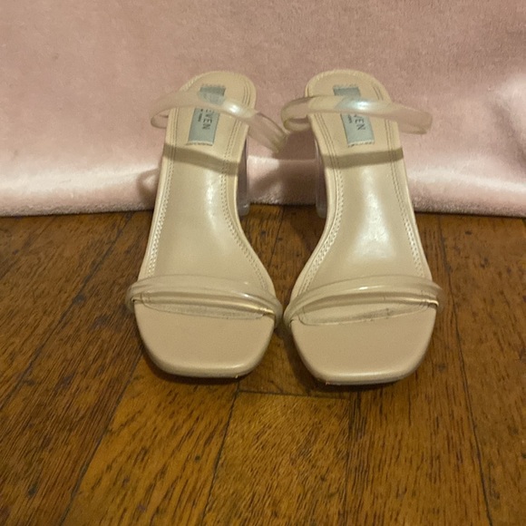 Steven by Steve Madden - New York Jercy Clear Sandal Size 7.5 - Picture 3 of 9
